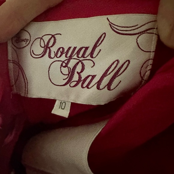 Pink Royal Ball Girls Gown Size 10 with jacket and slip like new - Picture 8 of 10